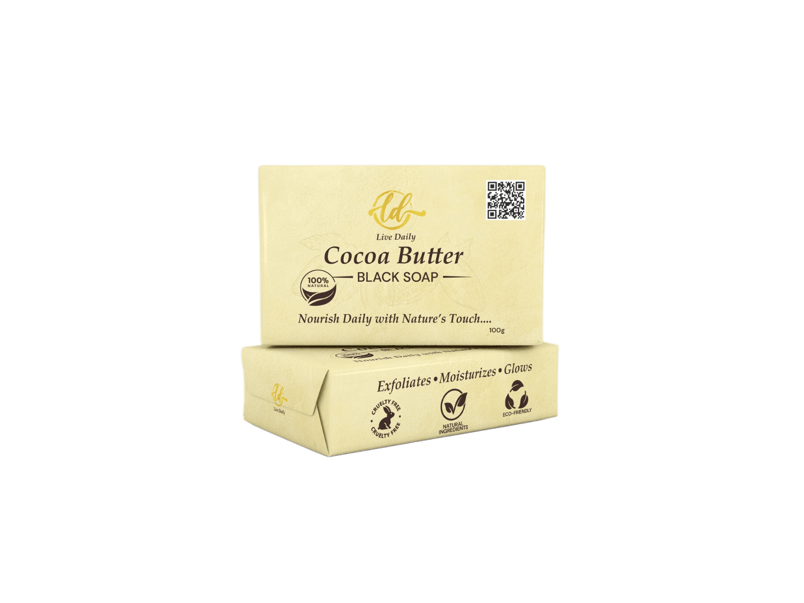 Cocoa Butter Black Soap — Signature Scented